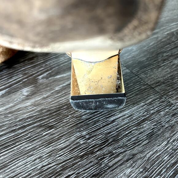 Marion Parke Stevie Suede Lace Up Boots Sz 9 Block Heel Tan Brown Ankle Booties - Picture 11 of 16